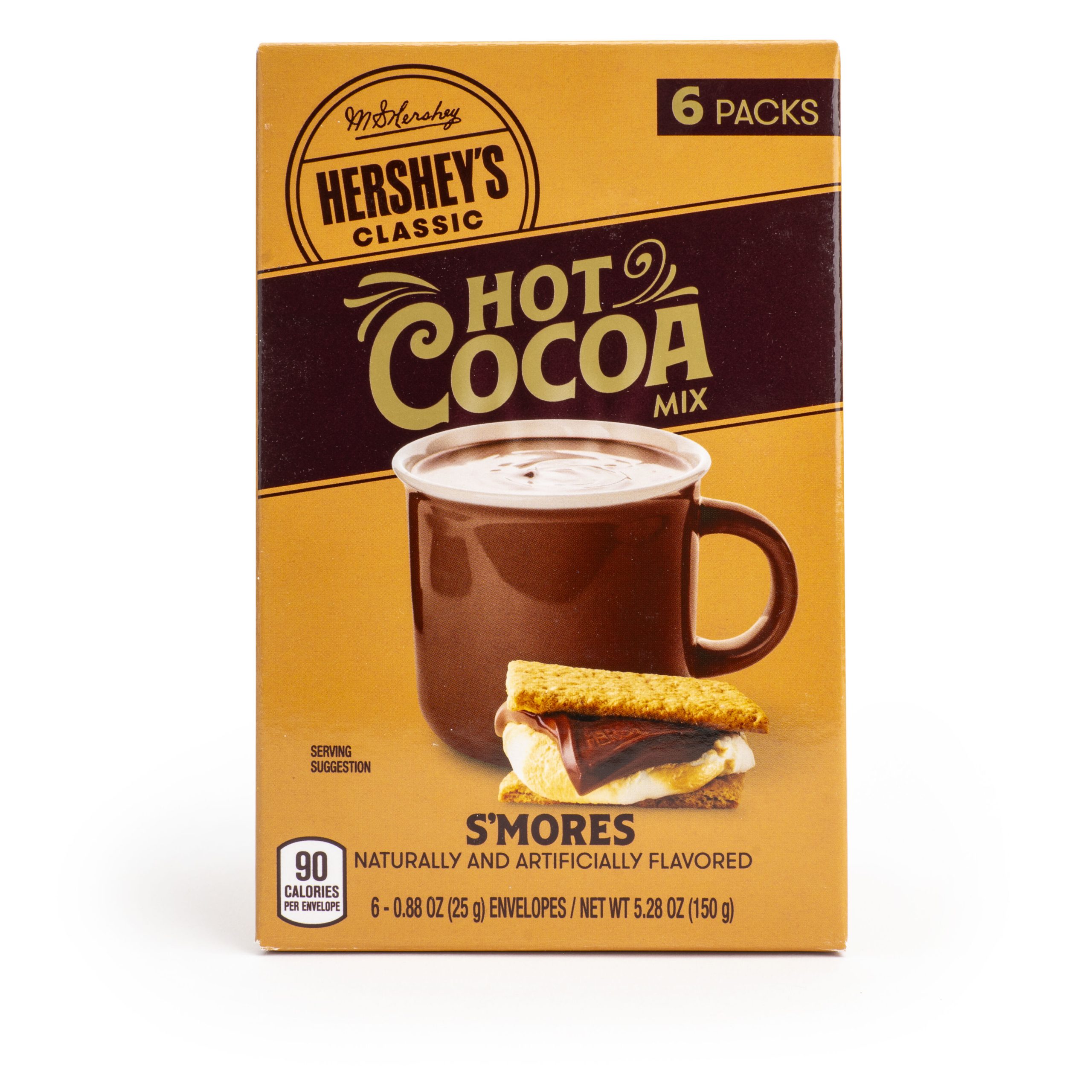 HERSHEY’S S’MORES Hot Cocoa Mix, 0.88oz (6 Count) - THE HERSHEY COMPANY